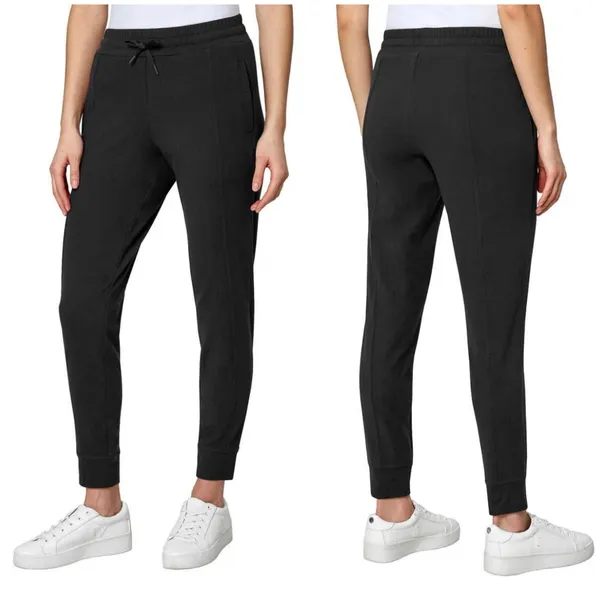 Mondetta pants size Small black fleece joggers  - Image 2