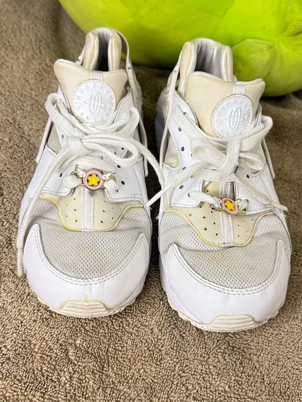 Nike Air Huarache Run (GS) Girl's Size 7Y Running Shoes - Image 2
