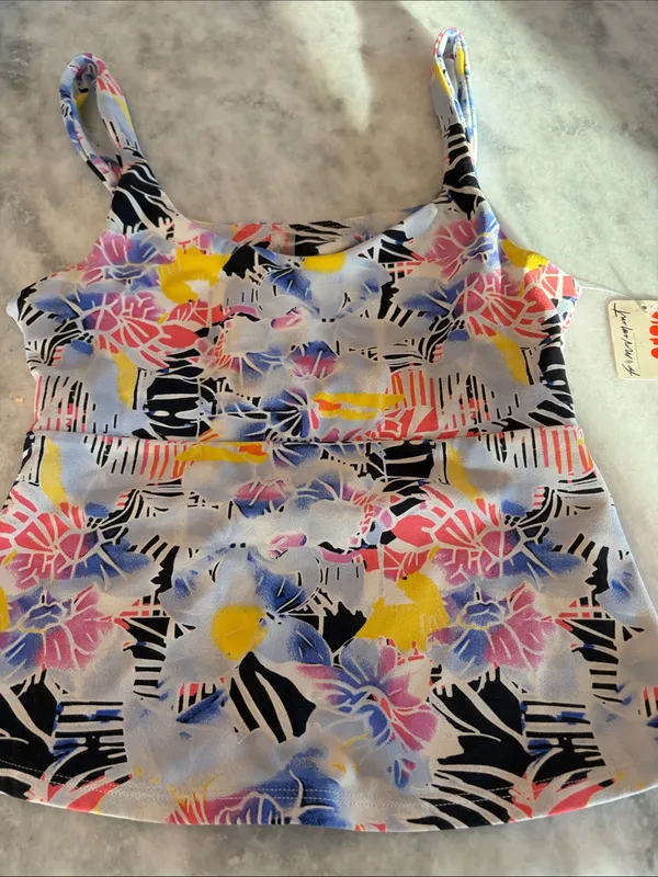 Free People Movement Never Better Multicolor Floral Sports Bra - Image 3