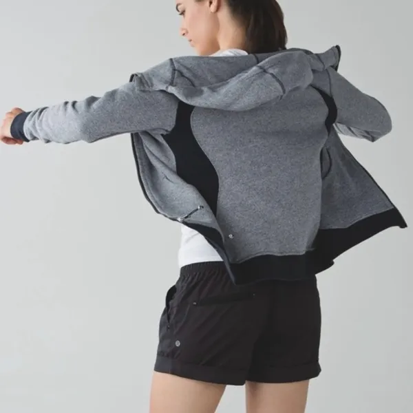 Lululemon Heather Gray On The Daily Hoodie 4 - Image 2