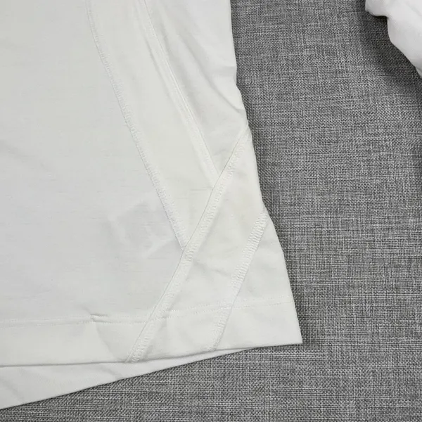 Athleta Pullover Womens‎ Medium White Long Sleeve 1/4 Zip Moisture Wicking - Image 7