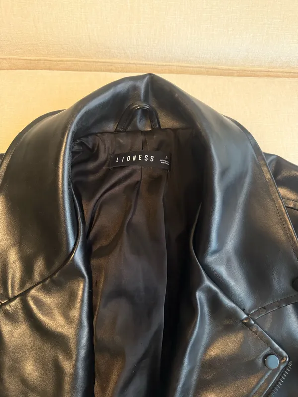 Lioness Leather Jacket Faux - Image 2