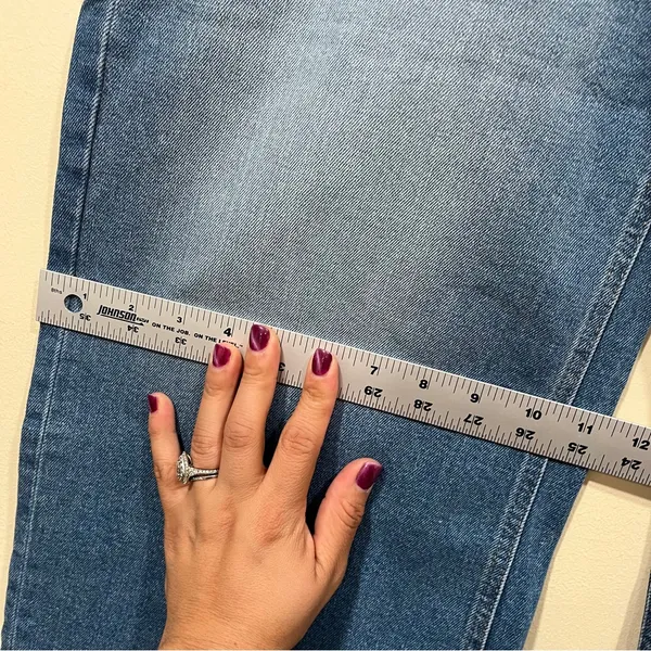 NWT GAP High Stride Wide-Leg Ankle Jeans size 8 petite denim high rise - Image 6