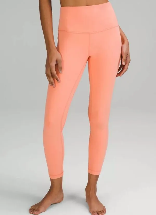 Lululemon Align High Rise Pants Leggings Sunny Coral 10 NWT - Image 2