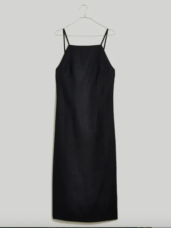 Madewell Goldie Midi Dress in 100% Linen - Image 6