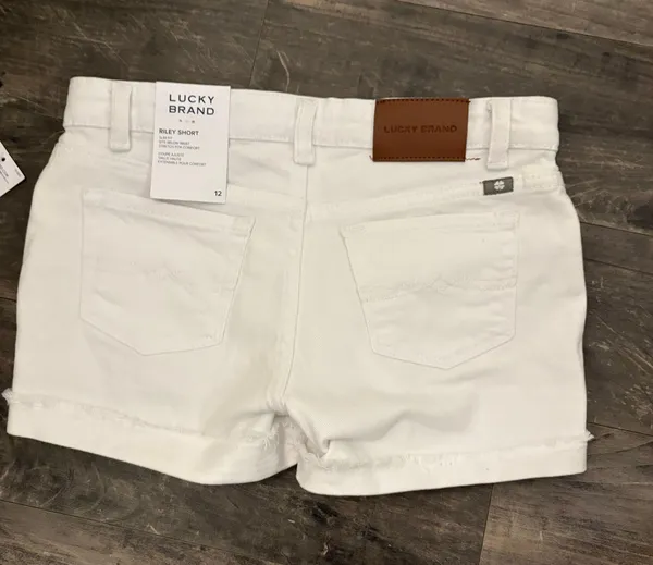White Jean Shorts - Image 4