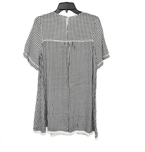 Chelsea & Violet Gingham Babydoll Mini Dress - Image 2