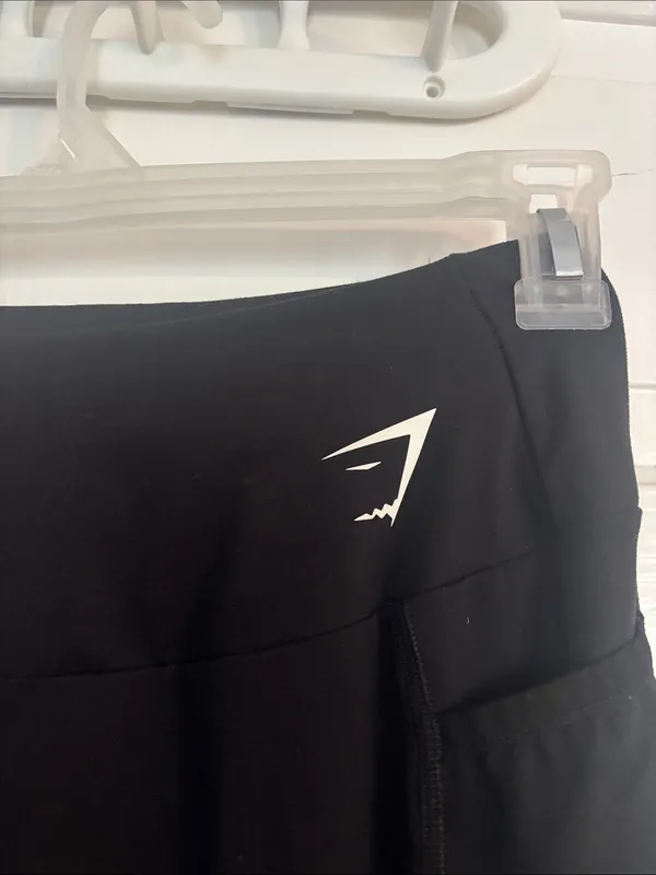 Gymshark Black High-Waist Leggings - Image 3