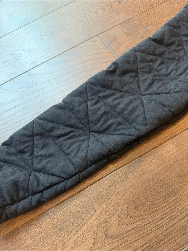 Avalanche Black Quilted Jacket Size Large C10 - Image 5