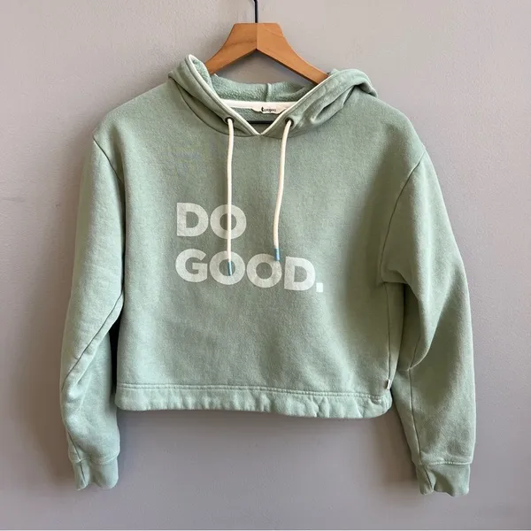 Cotopaxi Women's Do Good Organic Crop Sweatshirt Hoodie Size Small - Image 5
