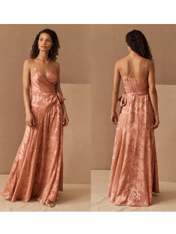HUTCH BY ANTHROPOLOGIE Alden Wrap Dress in Sedona Sunset - Image 2