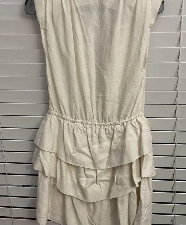 Iro Calcie ruffle hem dress size 36 - Image 9