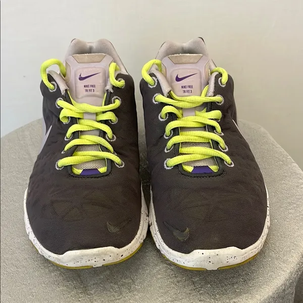 Nike Free TR Fit 3 Women’s Size 6 Training Shoes - - Black/Volt/Lavender (D3)✨✨ - Image 2
