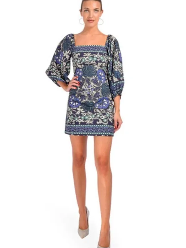 Cara Cara Montauk Puff Sleeve Mini Dress - Image 3