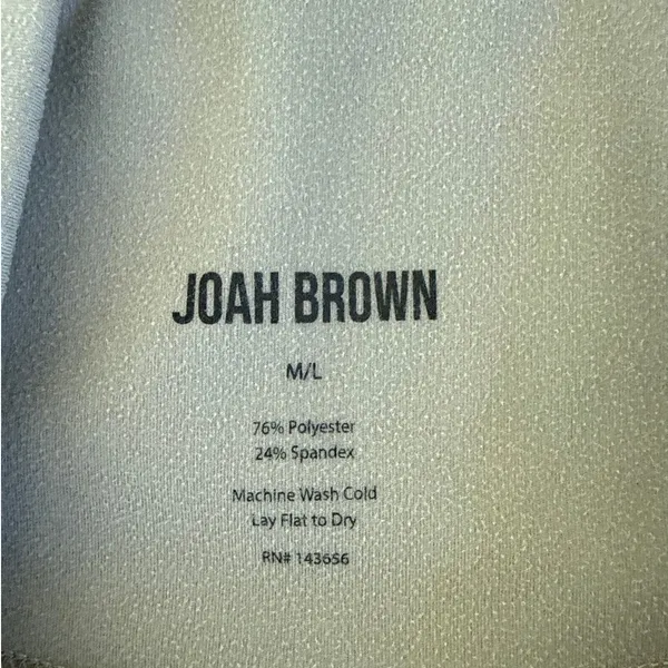 Joah Brown Bike Shorts Size M/L Beige - Image 2