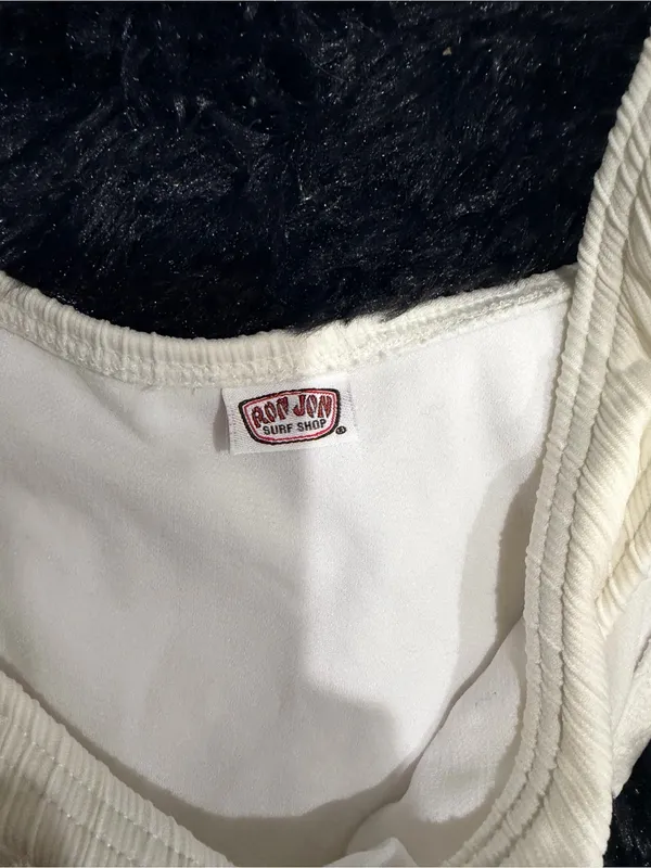 Ron Jon Ivory Ribbed Bikini Set - Image 3