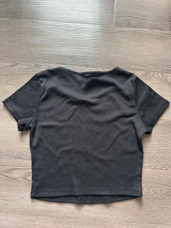 Princess Polly black tee  - Image 2