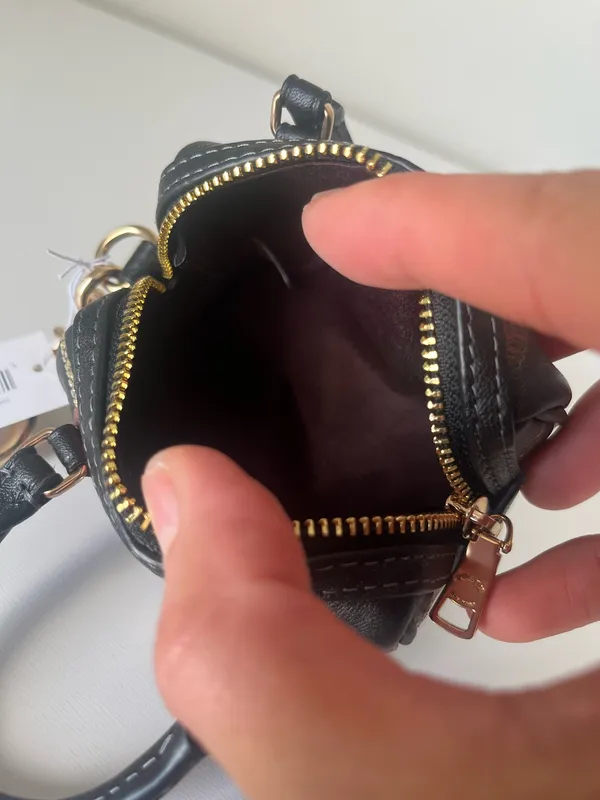 Coach Mini Rowan Bag Charm With Cherry Print - Image 7