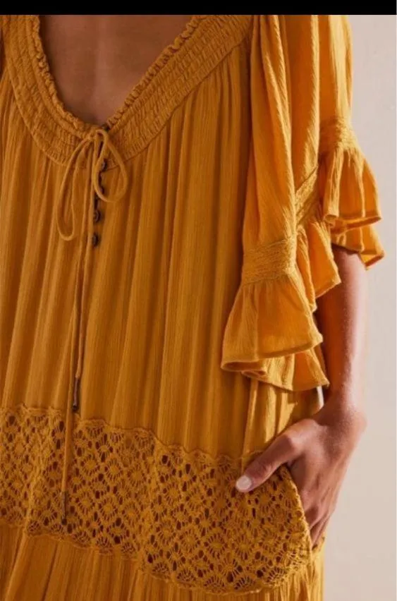 Free People Dream On Maxi. Size medium - Image 4