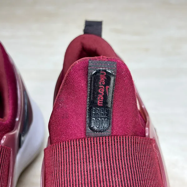 Nike Renew Freedom Burgundy Black Slip On Running Shoes AA7410-600 Womens 6 - Image 7
