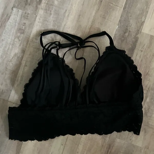 Aerie  Multi Strap Floral Lace Bralette - Image 3