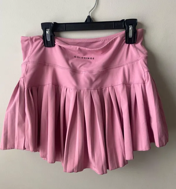 Light Pink Gold Hinge Skirt Athletic - Image 2