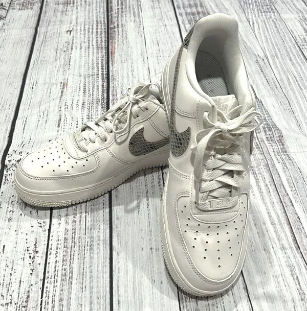 Nike Air Force 1 low ‘07 snakeskin Phantom - Image 4