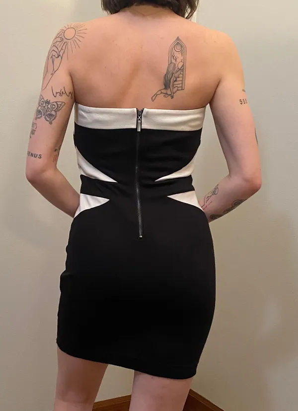 Forever 21 Strapless Mini Dress - Image 2