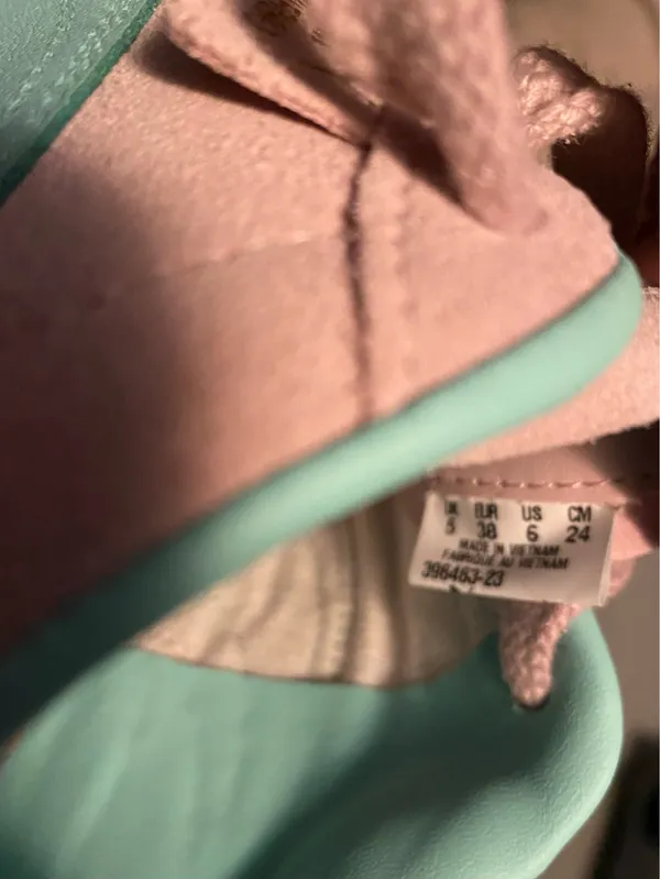 Womens PUMA Palermo Athletic Shoe - Mauve Mist / Mint / Gum - Image 9