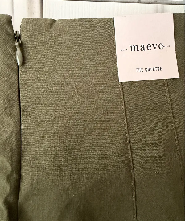 Anthropologie Maeve The Colette Ruffle-Hem Crop Wide-Leg Pants, Size 26 Tall - Image 11