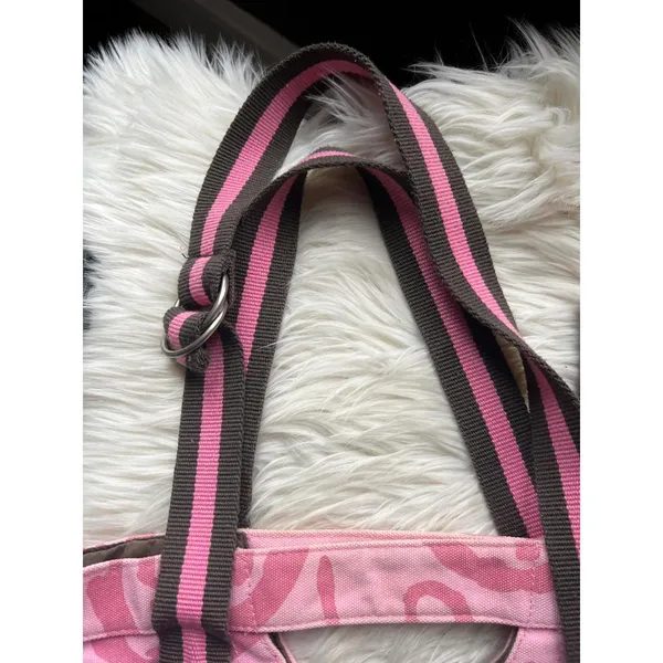 Life is Good Pink Paisley Tote Bag with Adjustable Straps - Image 7