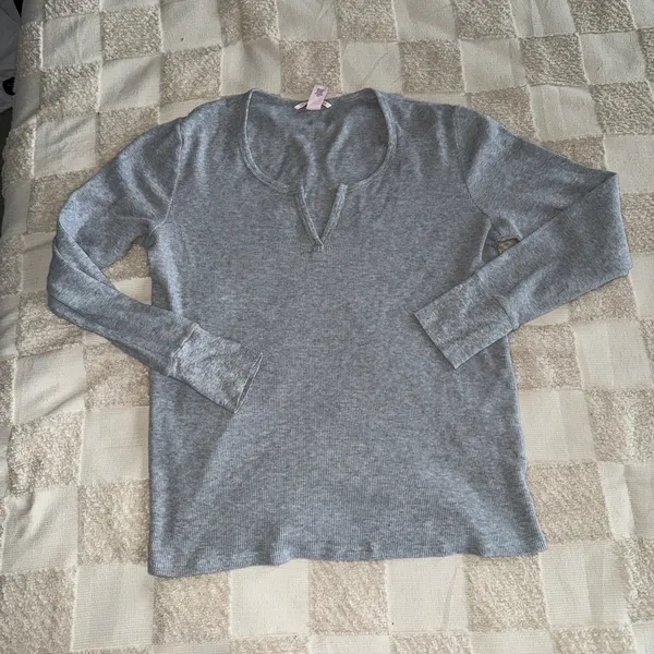 Victoria's‎ Secret Thermal Long Pajama Set size Medium - Image 2