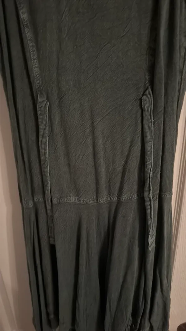 Green dress tie back Size 8 - Image 3