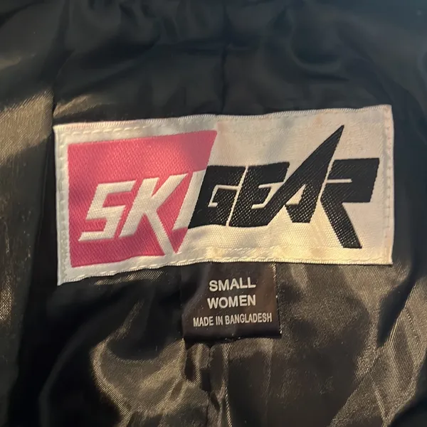 Ski Gear Snowpants size womens small black in color‎ - Image 4