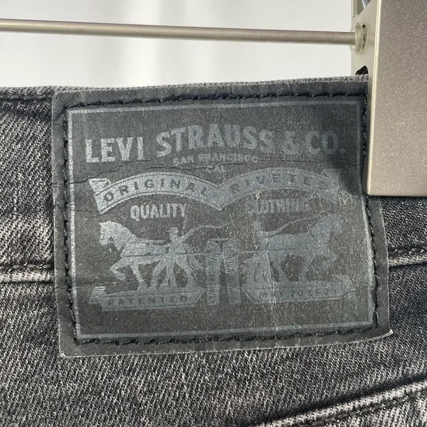 Levi's Wedgie Straight Fit Woman's Jeans in‎ Break A Leg Black Size 26 - Image 6