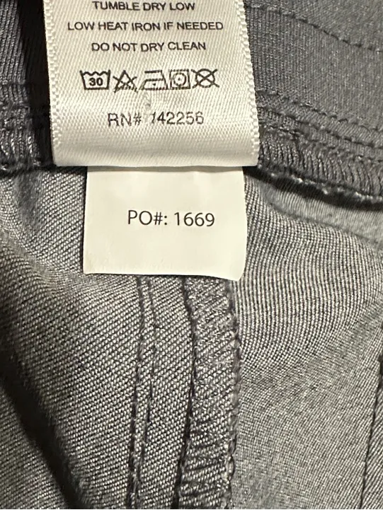 Figs Gray Drawstring Jogger Scrub Pants - Image 3