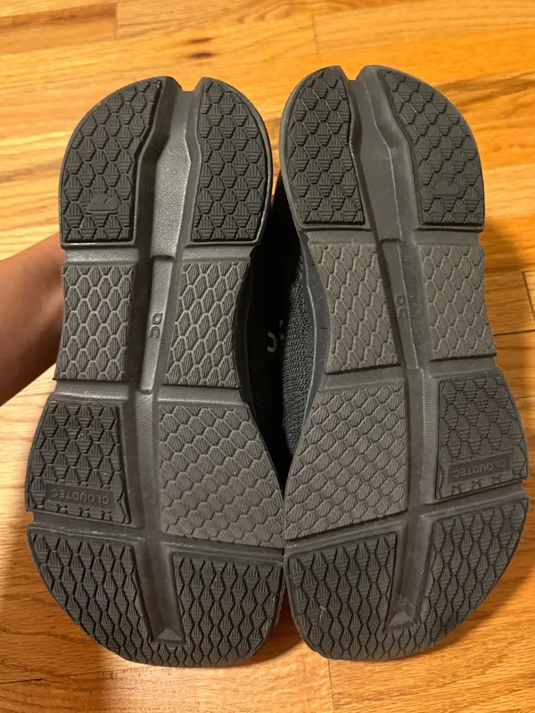 On Cloudgo Running Shoes Black Size 10 - Image 3