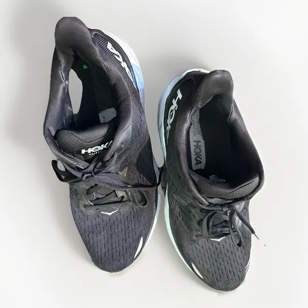Hoka One One Women's Clifton 8 Size US 10 B BWHT 1119394 Running Shoe - Image 8
