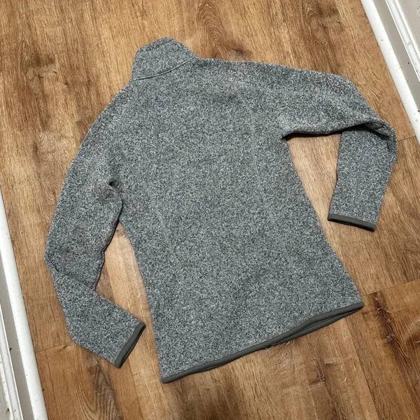 Patagonia | Women's Full Zip Fleece Jacket Gray Heather Better Sweater, Size XS - Image 4