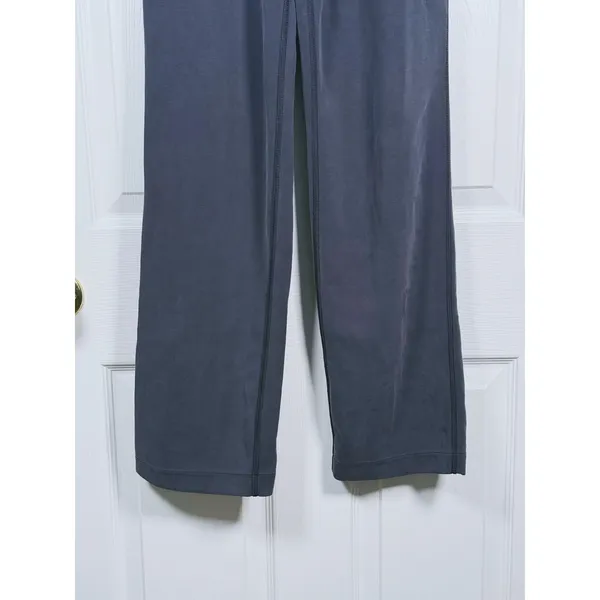 Lululemon Softstreme High Rise Lounge Pants Size 2 Black Lounge Comfort Minimal - Image 9