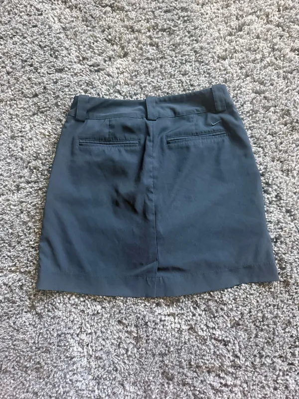 Nike Women's Charcoal Golf Skort - Image 3