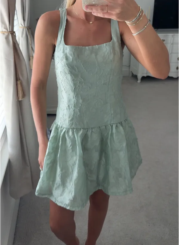Lulus Jacquard Dress - Image 4