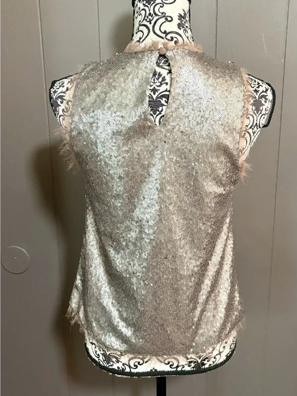 SUGARLIPS Sequin Sleeveless Top - Image 4
