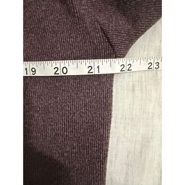 Arcteryx Laina Sweater Womens S Purple Funnel Neck Knit Pullover Top - Image 7