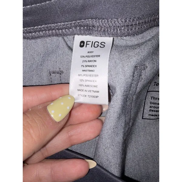 figs livingston scrub pants set graphite gray small pet casma top small - Image 10