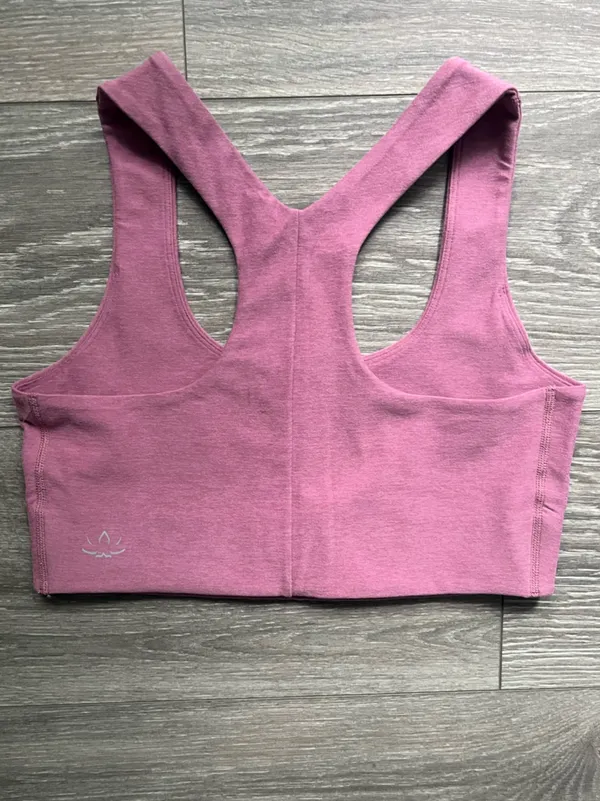 NEW Beyond Yoga Purple Space Dye Sports Bra Size S Active Workout Gym Pilates - Image 2