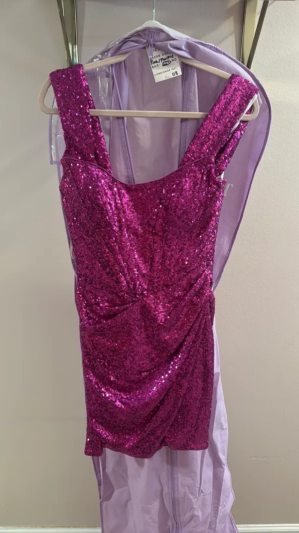 Sherri Hill Homecoming Dress pink - Image 4
