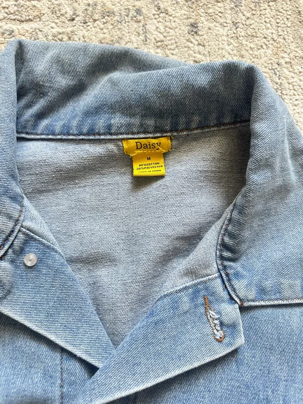 Oversized Jean Jacket Blue Size M - Image 3
