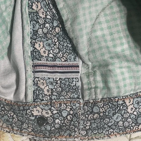 Anthropologie Pilcro Floral Jeans – Size 28 Boho Preppy Romantic Whimsical - Image 10
