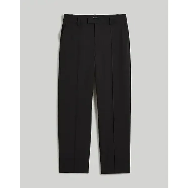 Madewell Pants Womens 0 Black The Fairbanks Mid Rise Office‎ Minimal NO085 - Image 5